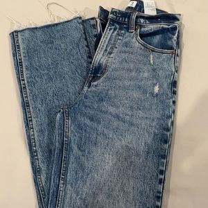 Abercrombie Curve Love Straight Leg